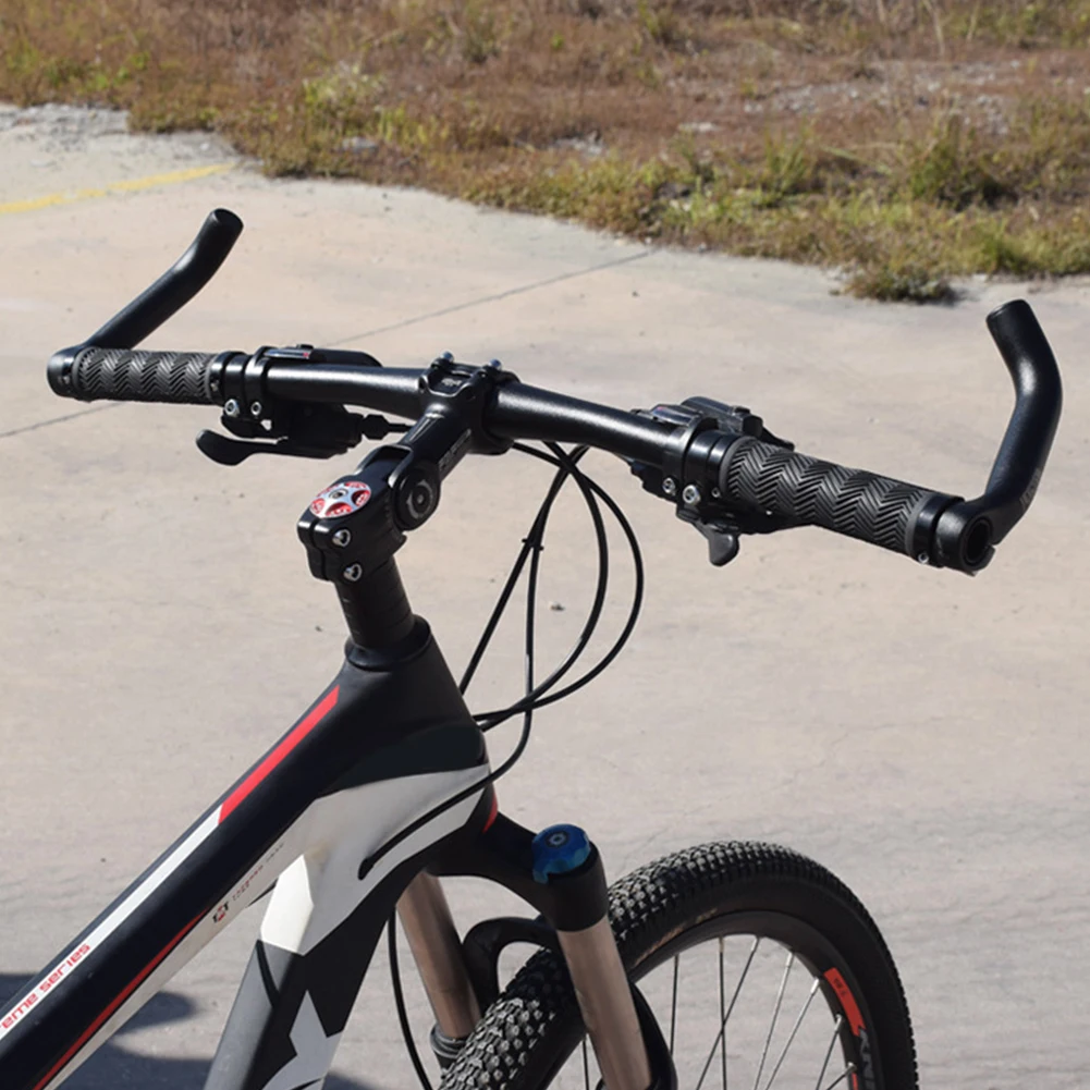 

1 Pair Bike Rest Sub-handle Aluminum Alloy Horn Rest Handle Adjustable Lightweight Cycling Fatigue Relief Bicycle Accessories