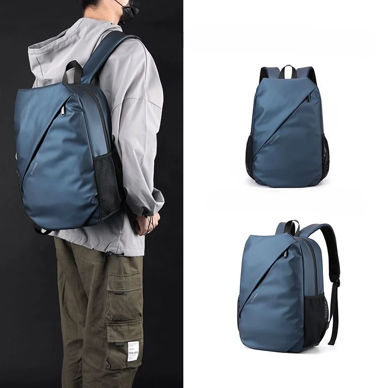 

SZZB-042 Business Backpack Men's Leisure Travel Backpack Middle School Student Backpack Multifunctional Boarding Bag Men's Versi
