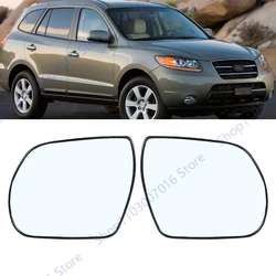 Door mirror For Hyundai Santa Fe 2007 2008 2009 2010 2011 2012 Rearview Mirror Glass Lens Accessories With Heating