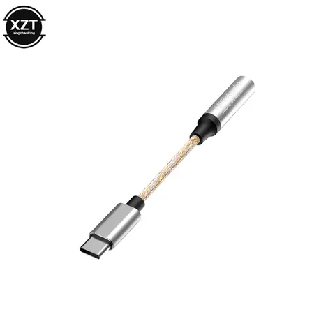 Convertidor de Audio Digital para MacBook CX31993, compatible con  USB tipo C, DAC a conector de 3,5mm, 16-32ohm, 32b/384kHz