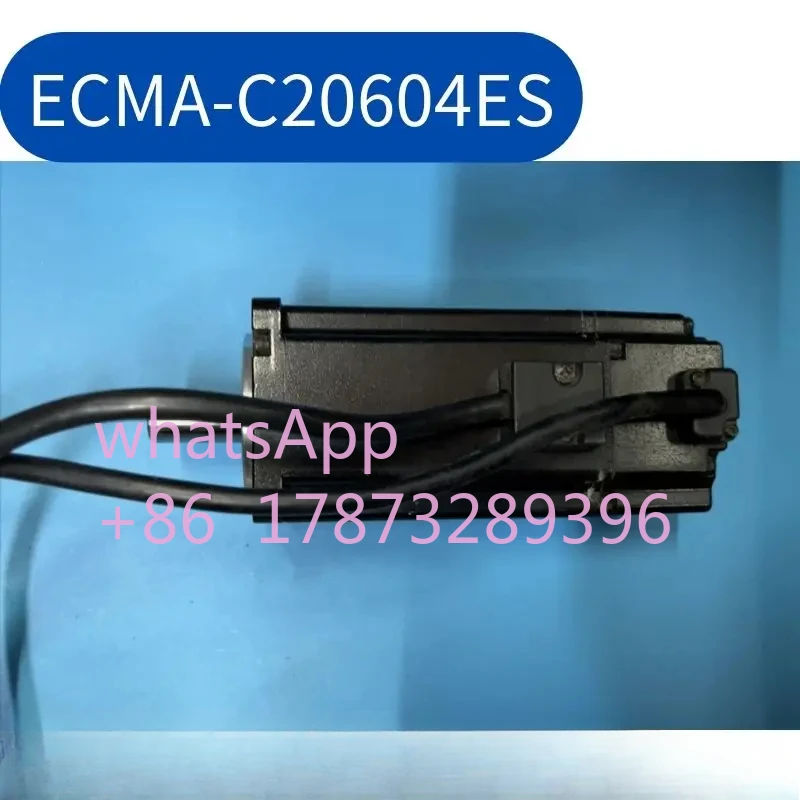 ECMA-C20604ES Delta servo motor 400W de segunda mão Teste OK