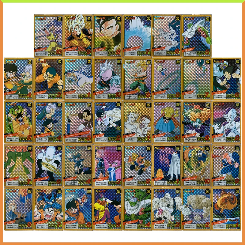 Anime Dragon Ball DIY ACG Tabletop Game Laser Card Cell Bejita Torankusu Piccolo Toys for boys Collectible Card Birthday Present