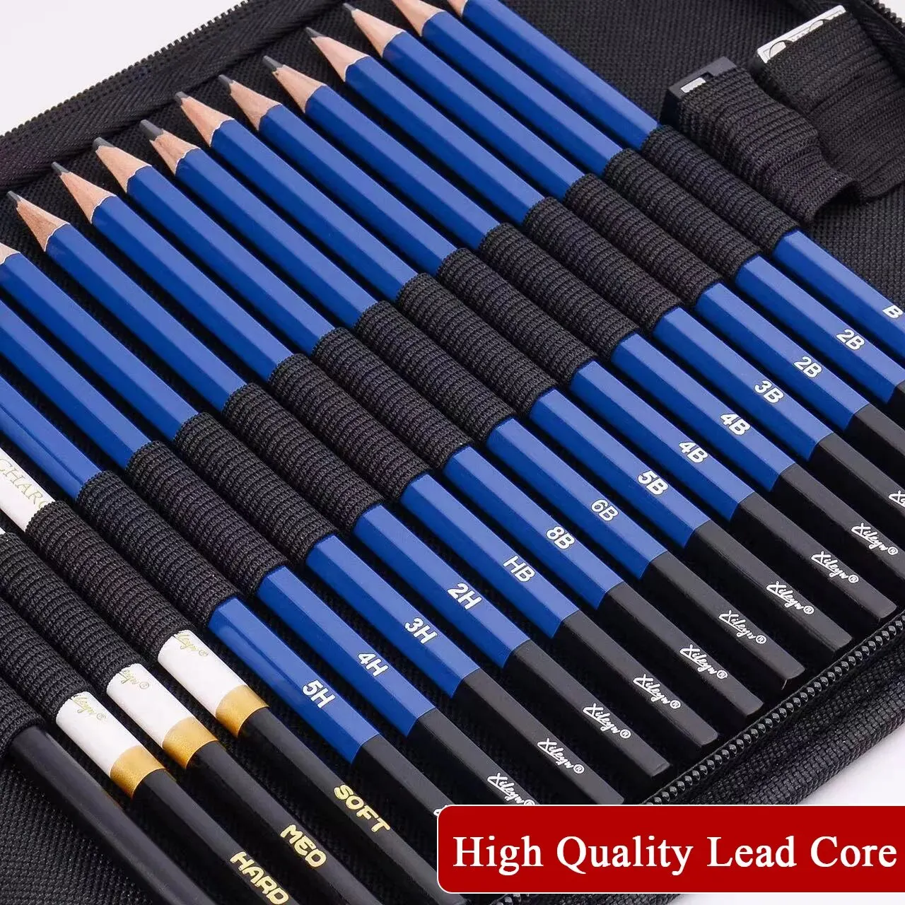 Sketching Pen Set Drawing Pen Sketching Pencil Student Drawing Art Drawing Brush HB Pen Curtain Set Box