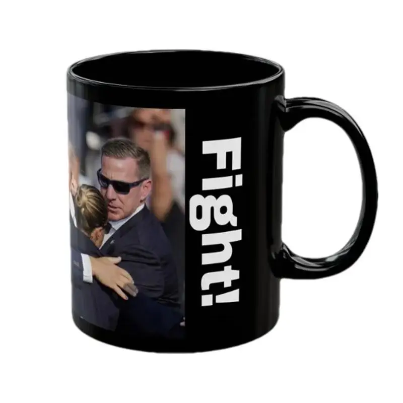 President Fist Mug Novelty President Fist Cup Election Coffee Mug Ceramic President Fist Tea Cup Breakfast Milk Mug Novelty