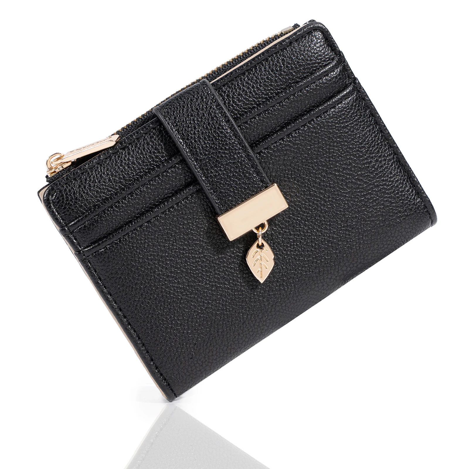 

Pomelo Best Small Wallet For Women Small Wallet Rfid Wallet With Coin Compartment Snap Button Wallet Short Size Wallet For Women