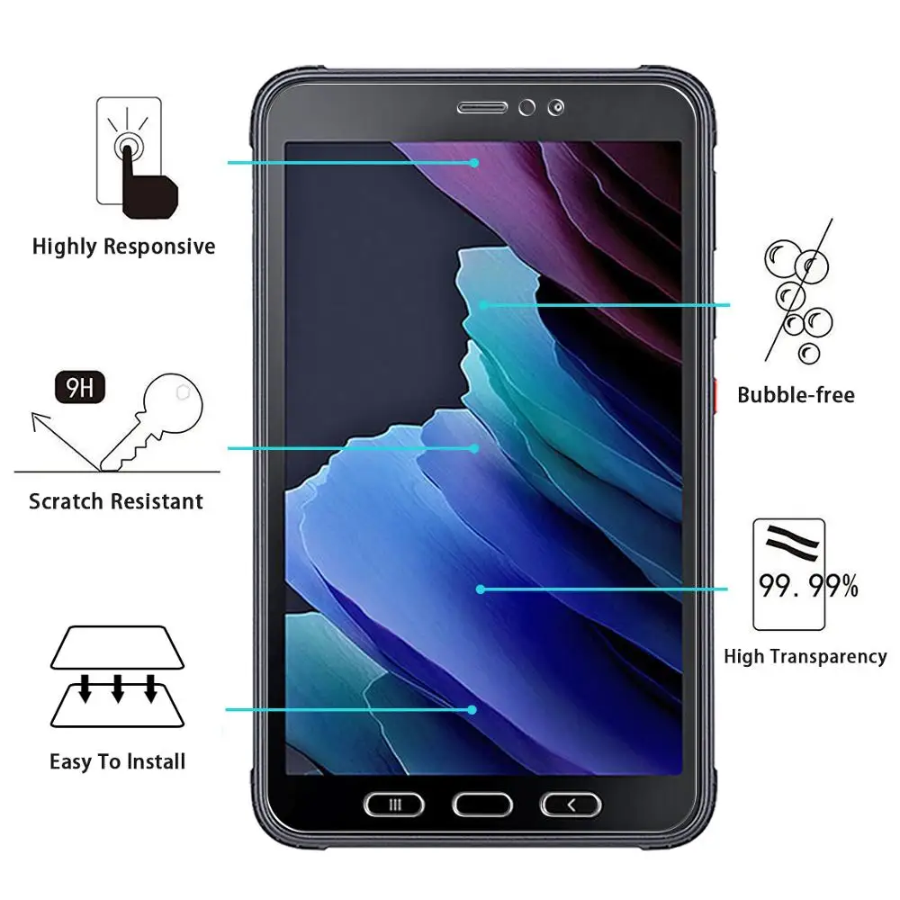 Tempered Glass for Samsung Galaxy Tab Active 3 8.0\