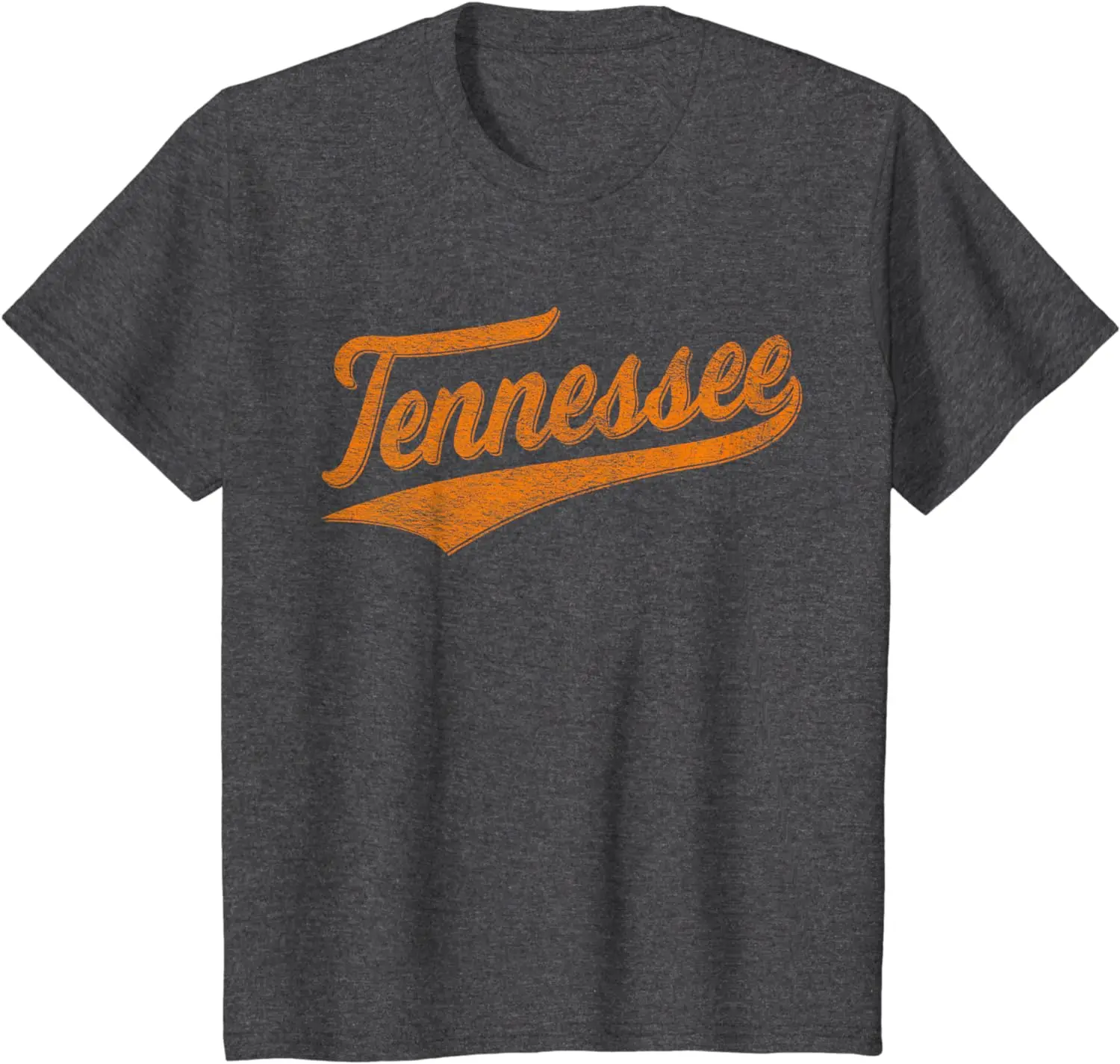 BASEBALL SPORTS SCRIPT CURSIVE FLAG  RETRO T-Shirt