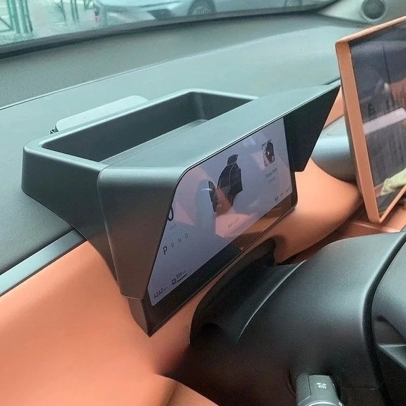 For Leapmotor C10 C16 2024 - 2026 Instrument Screen Rear Storage Box Light Shield Sunshade Tray Sunscreen Interior Accessories image 2