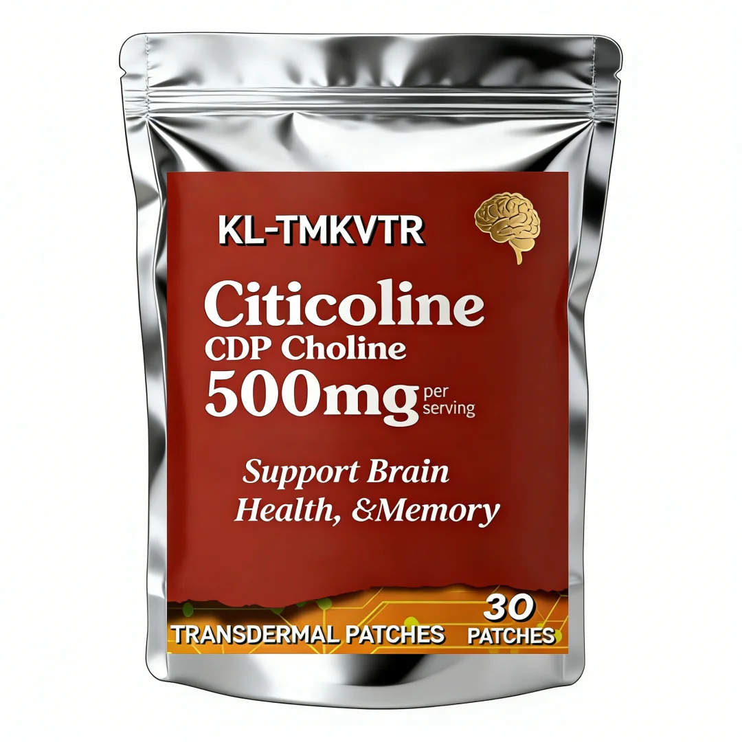30 Patches Citicoline Transdermal Patches Support Brain Health, Performance and Memory
