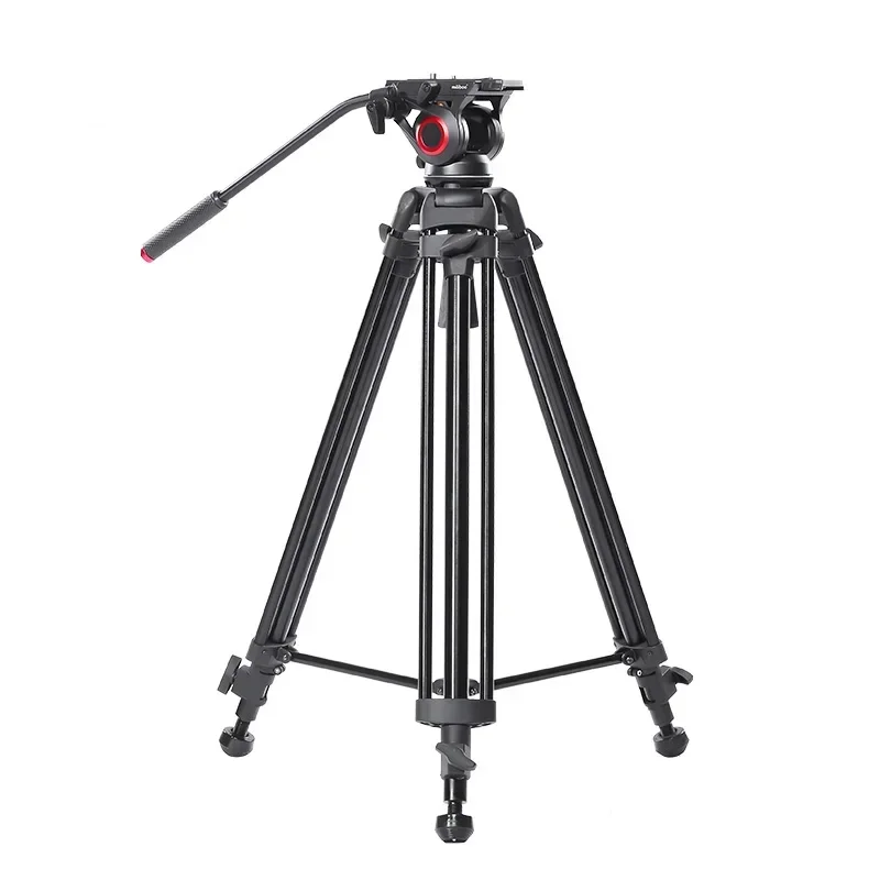 

Came-TV TP-606A 3-Section Aluminum Video Tripod with Fluid Bowl Head and Ground Spreader and Bag Max Load 22 Lbs