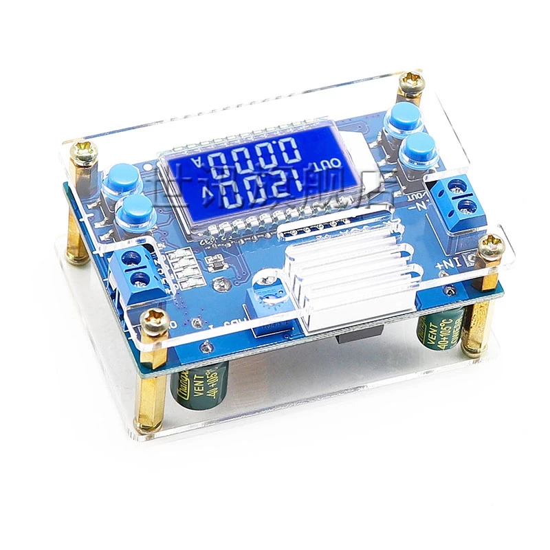 5A CNC Step-down Power Module DCDC Adjustable Constant Voltage Constant Current LCD Multi Display Key Setting Voltage