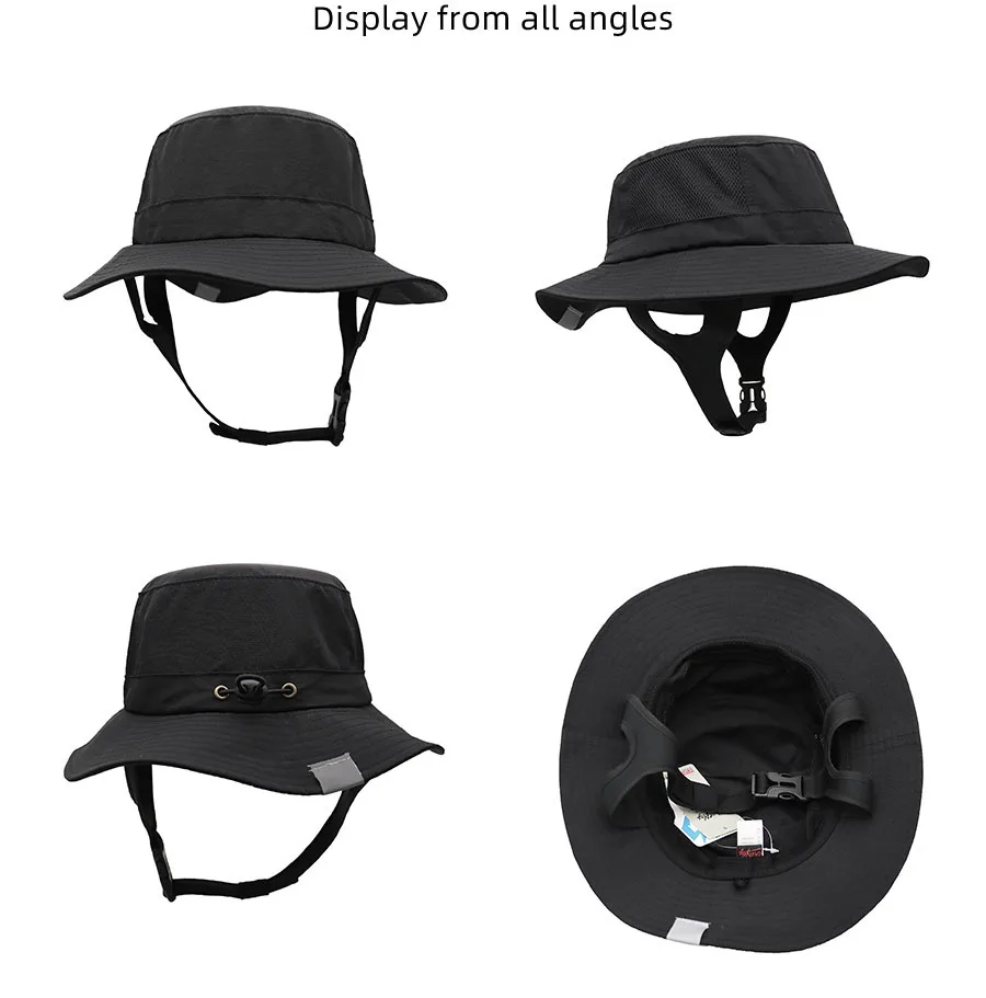 Unisex Foldable Wide Brim Bucket Hat Lightweight UV Protection for Beach Fishing Hiking Surfing Travel