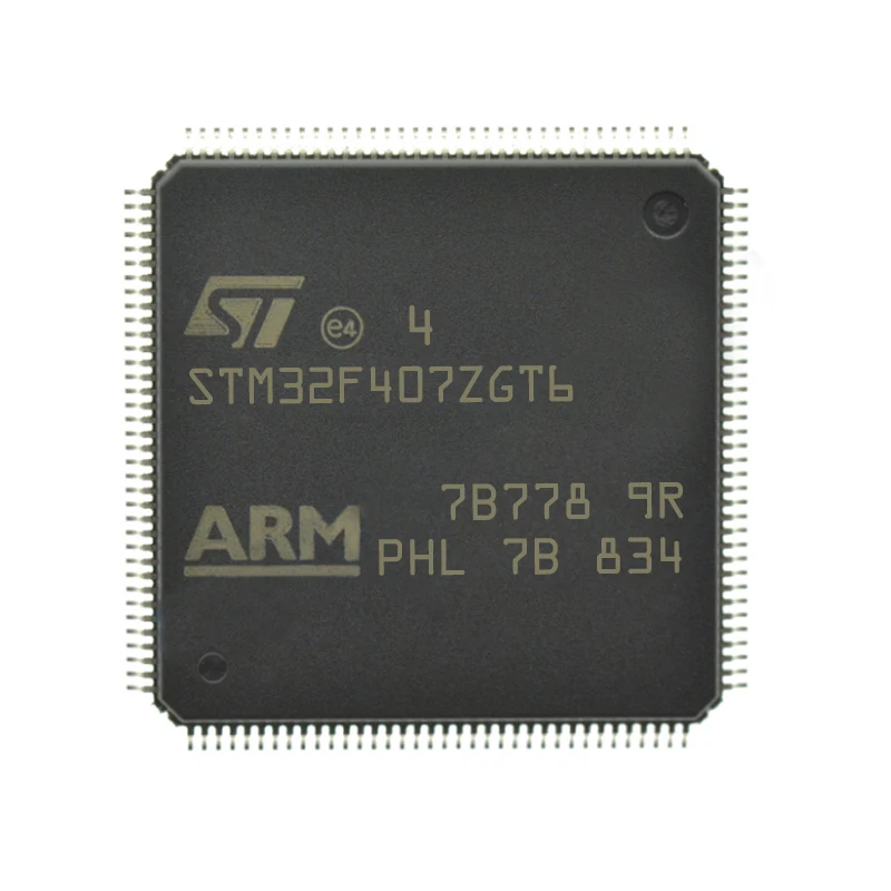 1 Pieces STM32F407ZGT6 STM32F407 LQFP144 MCU Microcontroller Chip IC Integrated Circuit Brand New Original