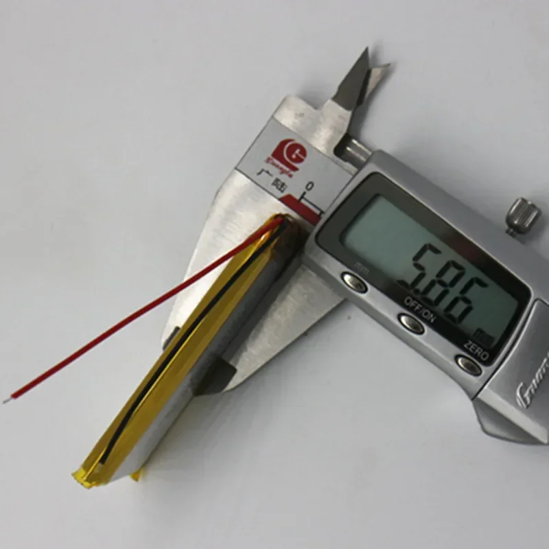 MP3/4 GPS 네비게이션 차량 레코더에 적합한 정품 3.7V 폴리머 리튬 배터리 1500mAh 603759