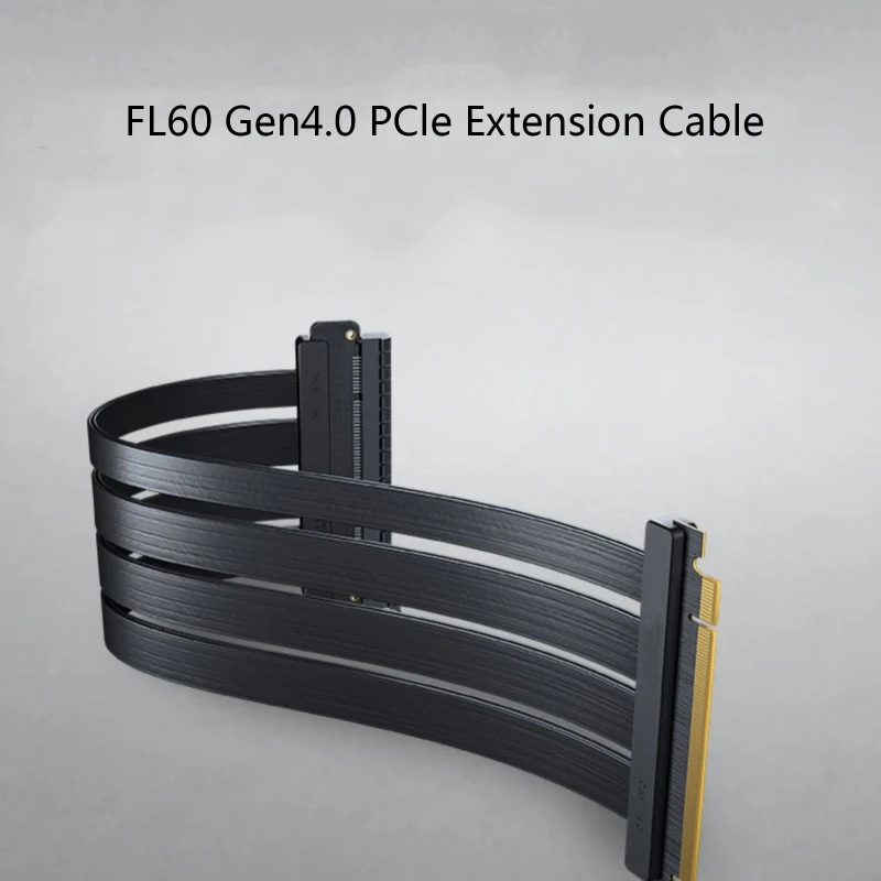

FL30 PCI-E GPU Extension Wire Anti Interference PCIE X16 Vertical Install Mounting VGA Holder Mount 300mm Extender Cord