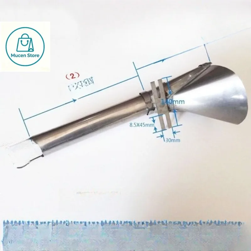 For Packing Machine Shaper For Pouch Sachet Bag Customized Films Stretching Forming  Three Side Seal And Back Seal Former Funnel