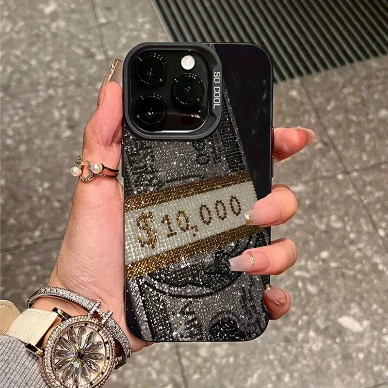 Fashion US Dollar Pattern New Phone Case For IPhone 16 15 14 13 12 11 Mini Pro Max X XR XSMAX 8 7 Plus Fall Matte Back Cover