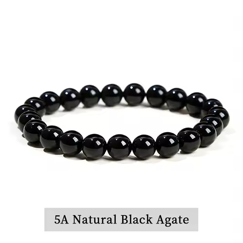 JD Natural Stone Beads Bracelet Amethyst Tiger Eye Crystal Quartz Agate Gem Beads Bangles Women Men Reiki Healling Jewelry Gift - Image 17