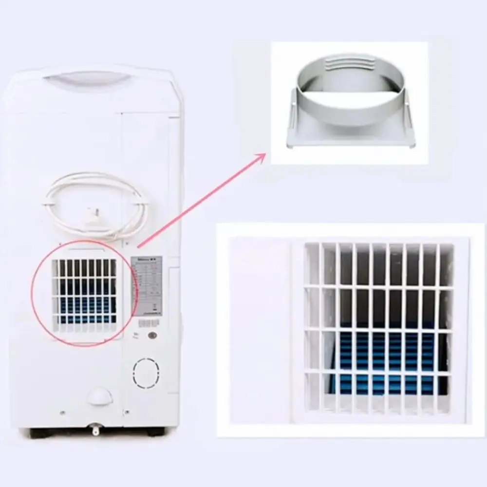 

Adaptor Portable Exhaust Hose Wind Shield Baffle Joint Wind Shield Adjustable Vent Parts Tube Connector Window Install