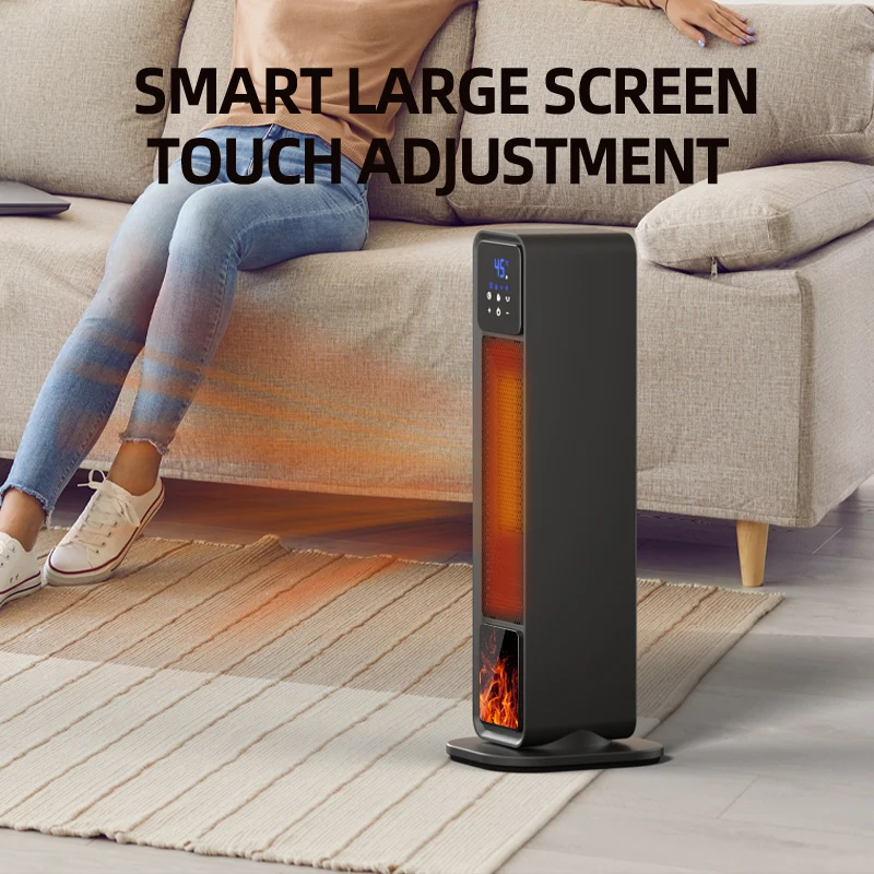 Electronic Wall-Mounted Heater Quick Heating Electric Warmer Air Circulator Fan for Home Comfort And Energy Saving