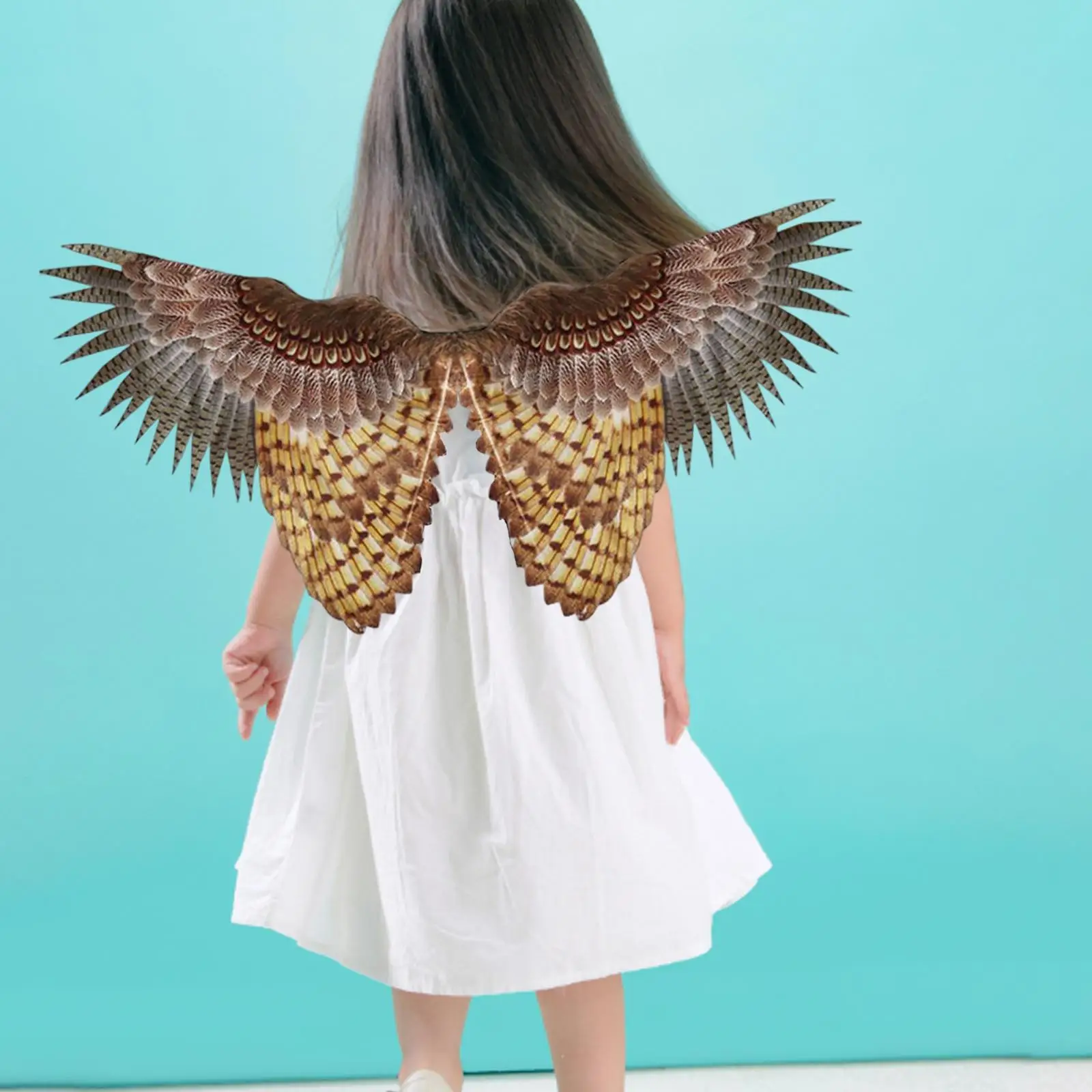 Bird Wing bambini bambini accessori per costumi Eagle Girls Boys Owl Wing Prop per Halloween Birthday Carnival Party Festival