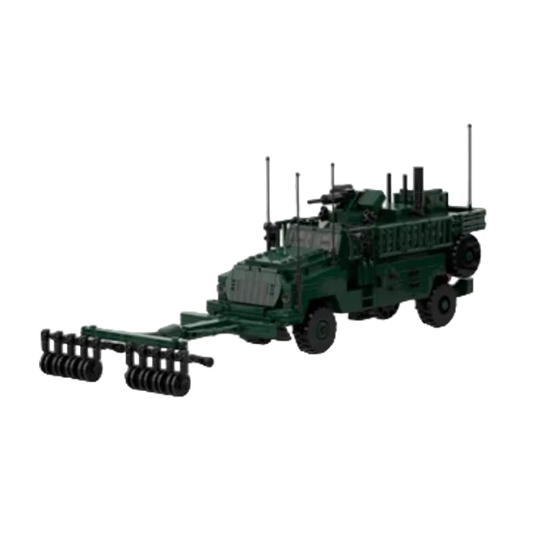 VP3 Ambush Protected Vehicle Model MOC Building Bricks War Equipment Style Modular Technology Gifts Holiday Assemble Toys Suit