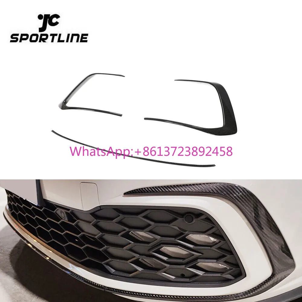 

Dry Carbon Golf MK8 Front Grill Vents Trims for VW Golf VIII MK8 GTI Hatchback 4-Door 21-23