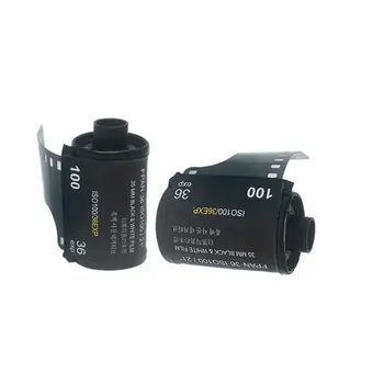 35MM Black and White Film 100 ISO 36 Exposure Classic 135 Film Roll For Vintage Cameras