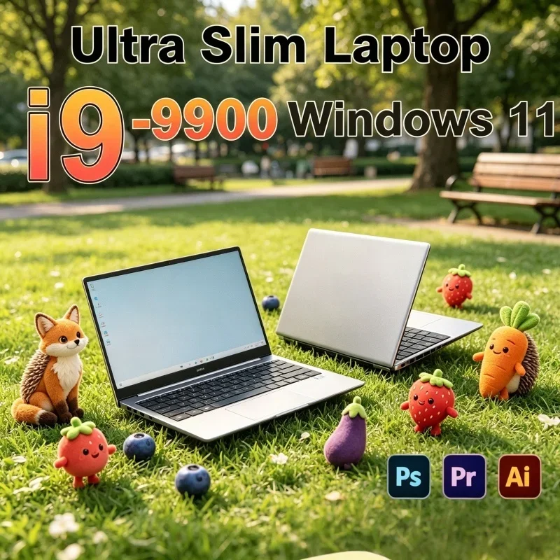 

2026 Ingenious New 15.6 Laptop Intel Core I9 9900 Gaming PC Celestial Ultra Slim Stellar Office Study Computer PC