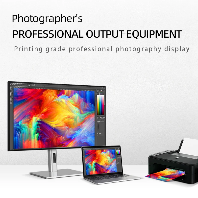 27-Zoll-4K-Display HDR-Fotografie IPS Wide Color Gamut 10Bit vertikaler Desktop-Computerbildschirm Typ-C