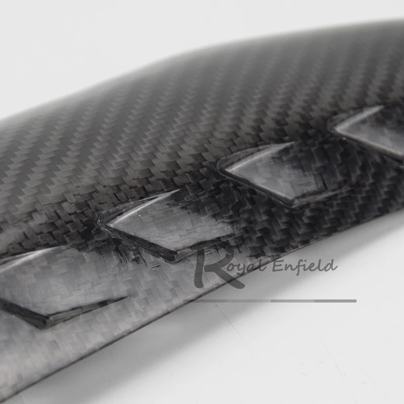 Exhaust Link Pipe Cover Carbon Fiber Anti-Scald Cap Heat Shield Guard Proof Fit For Monster 821 1200S R