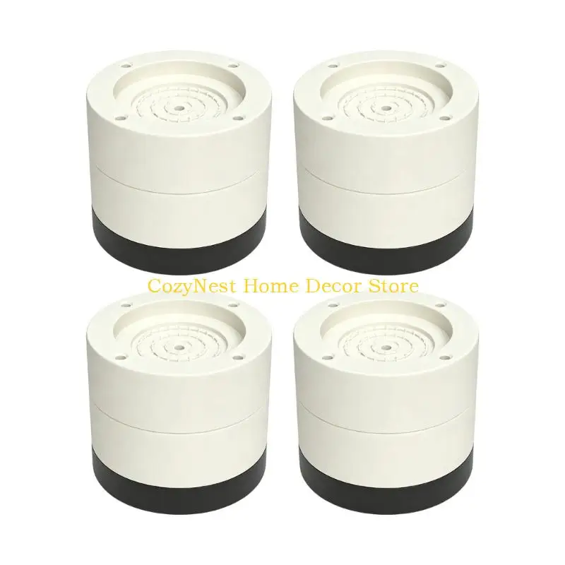 92MF Furniture Lifts 4 Pack 6 cm Sofa and Table Leg Lifts with Recessed Top for Sofas, Dressers, Cabinets and Tables