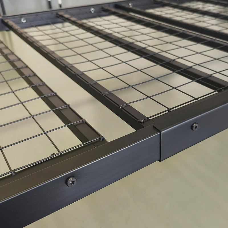 Full-size electric bed frame with smart remote control for lifting and adjusting designed with multi-functional features