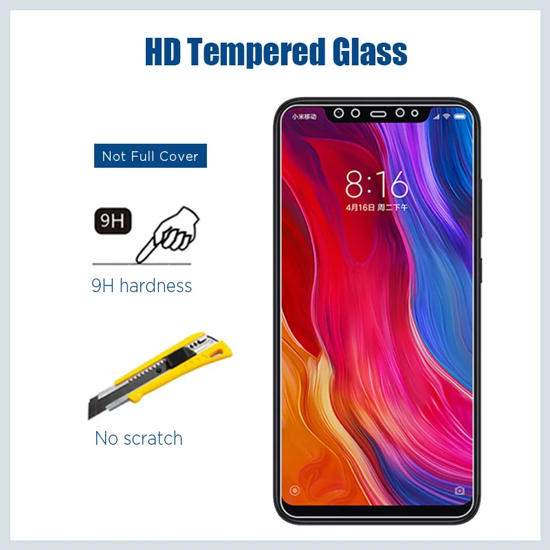 2PCS Screen protector for Xiaomi 11T Pro 10T 9T 11 10 A3 Lite Tempered glass for Poco X4 Pro 5G X3 NFC GT M4 M3 F3 F2 C31 glass