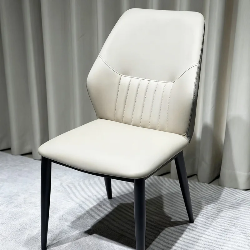 

Modern simple dining chair household light luxury hotel back Nordic dining table stool lounge