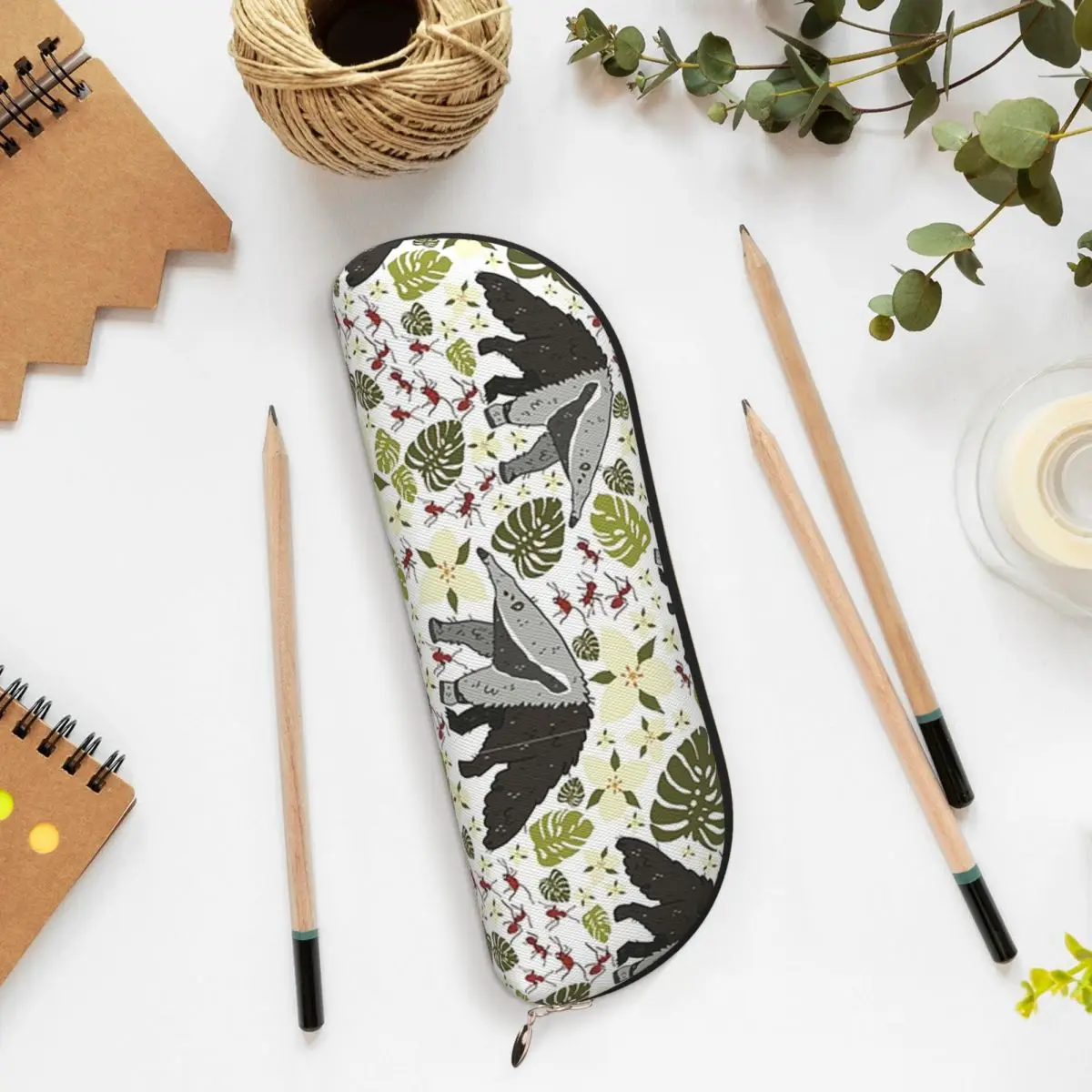 

Anteater Pencil Cases Pencil Pouch Storage Stationery Supplies Big Capacity Pen Box Pencil Bag for Boy Girl Gifts