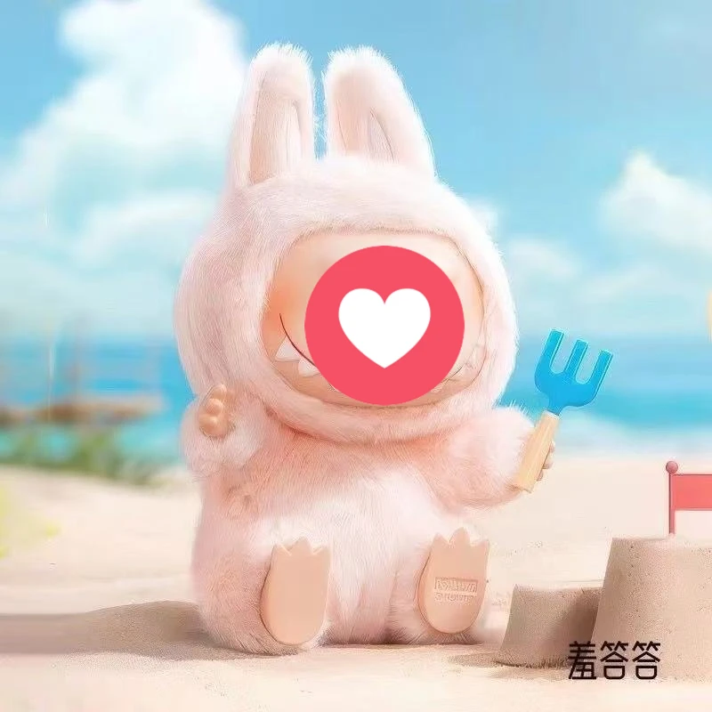 دمية بوبو عالية الجودة 【2.0】 صندوق أعمى، ألعاب للفتيات على شكل وجه كرتوني لطيف من الفينيل دمية لعب المد القطيفة، صندوق مفاجأة على شكل حقيبة