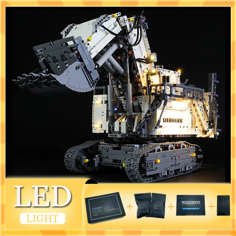 DIY LED Light Kit For LEGO 42100  R 9800 Excavator (Only LED Light,Without Blocks Model)