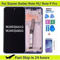 LCD For Xiaomi Redmi Note 9 Pro LCD Display Touch Digitizer Screen For Redmi Note 9S M2003J6A1G LCD Screen Replacement