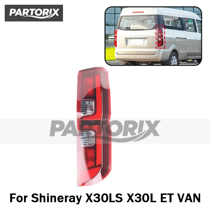 Rear Bumper Taillamp For Shineray X30LS X30L ET VAN Brake Light Warning Lamp