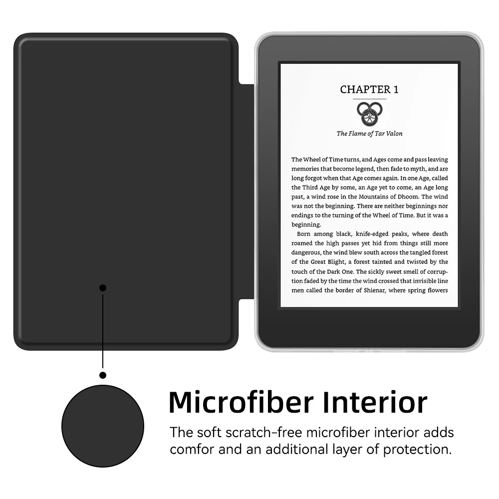 Acrylic Case for Kindle Paperwhite Colorsoft 2024 12th Gen 7in 2021 11th Gen K5 6.8in 2022 11th  K6 Accessories Cover Pouch image 3