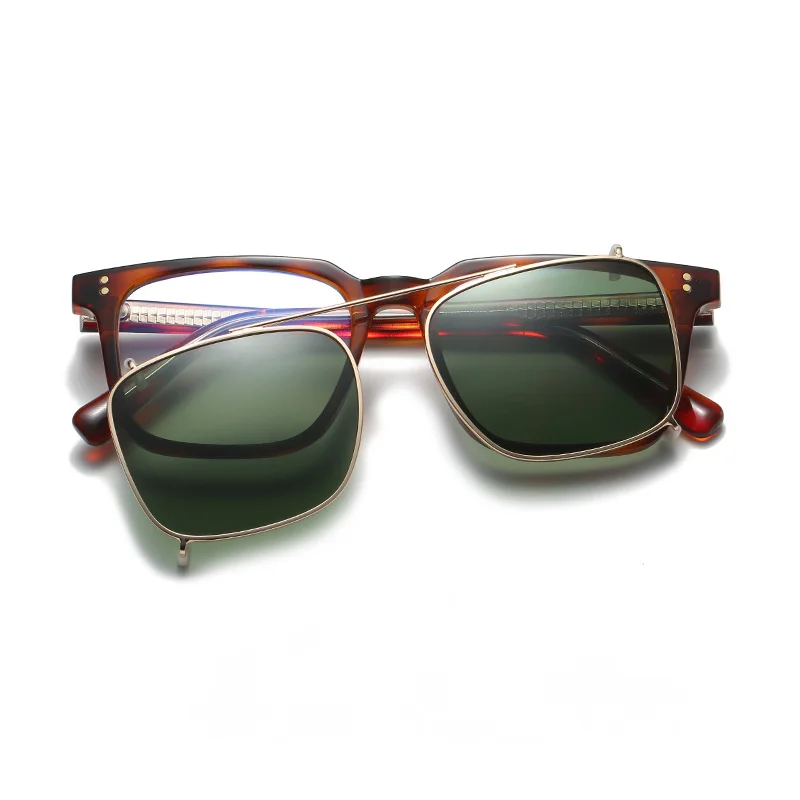 AliExpress CCspace 55362 Anti Blue Light Glasses Frame Polarized Sunglasses Clip Anti-Glare Goggle Men Travel Fishing Cycling Sun Glasses Uv400