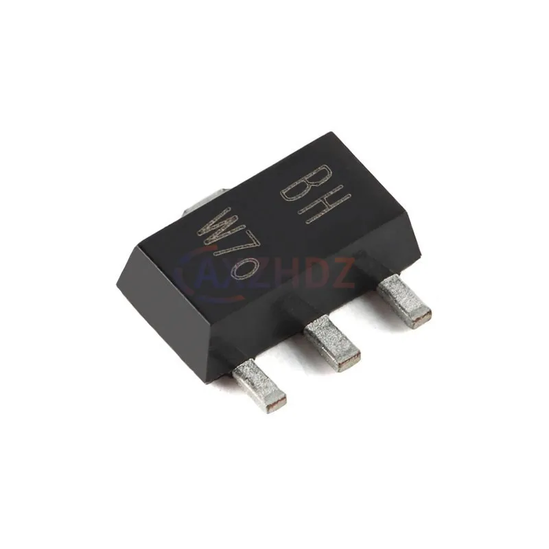50PCS SOT-89 BCX53 AH BCX56 BH 1A 80V SC-62 SMD NPN PNP BCX53,115 BCX56,115 Medium Power Transistors