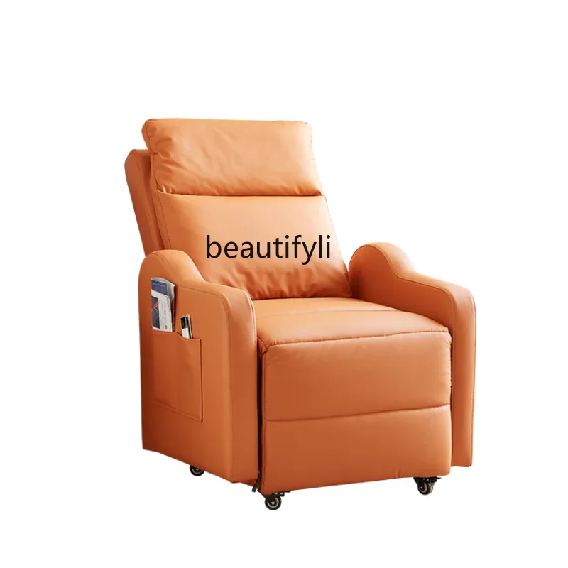 MM45 Living Room Leisure Removable Sofa Electric Retractable Recliner Beauty Sofa Bed