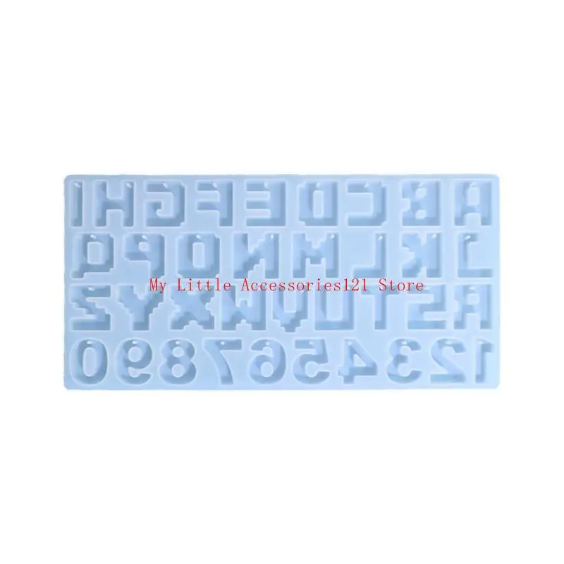 

Форма для букв от A до Z, алфавиты и цифры, силиконовая форма, форма для эпоксидной смолы для DIY