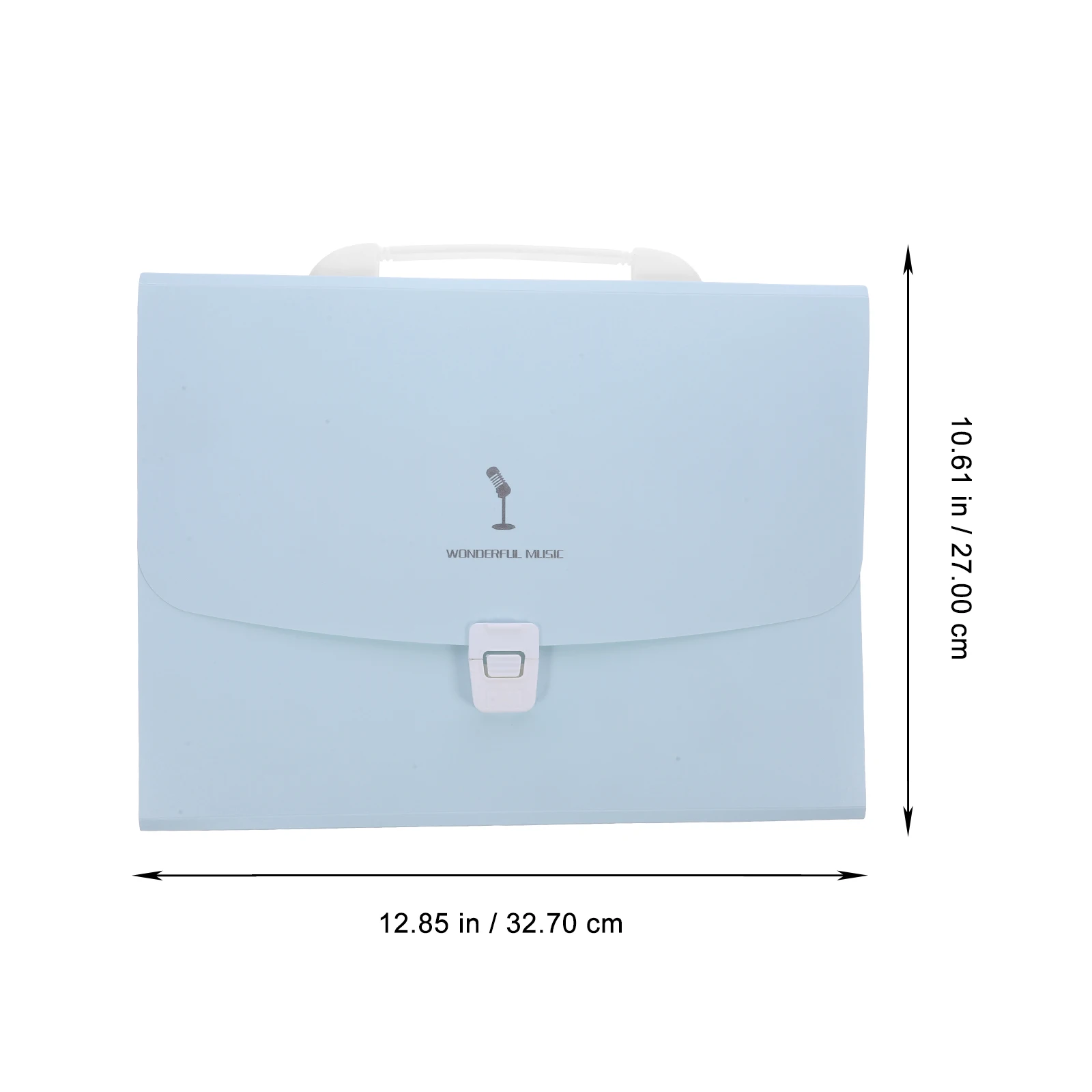 

Portable 12-Pack Plastic Folder Multi-Layer Document Organizer Accordion Design File Storage Folder For Office School
