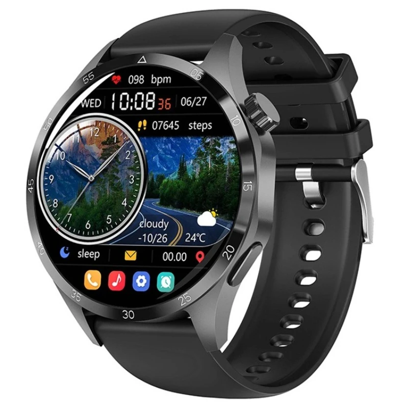 Circular Smart Bracelets Health Monitor Call Information Reminder Take Photos Multifunctional Sports Wristband Fashion Jewelry