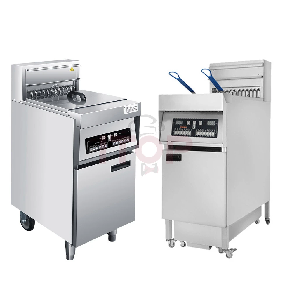 Safety And Energy Saving Electric Cheap Save Setting Fryer Automatic French Chicken Ball Fry Frying Machine Fryer