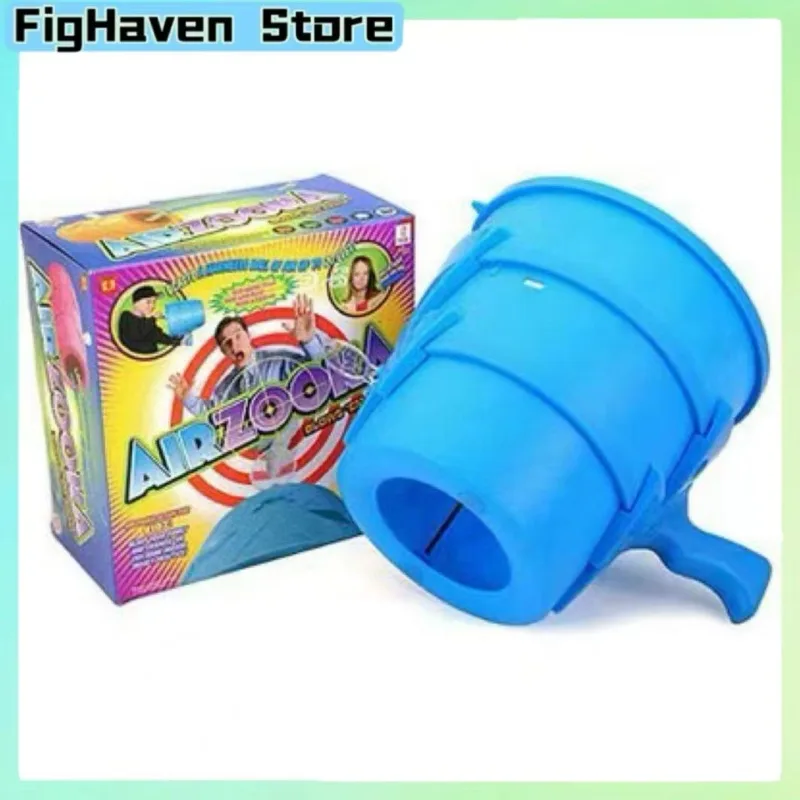 Airzooka Canon à air portatif, jouet de farce amusant, jeu interactif fantaisie, cadeau pour fête, collection et décoration