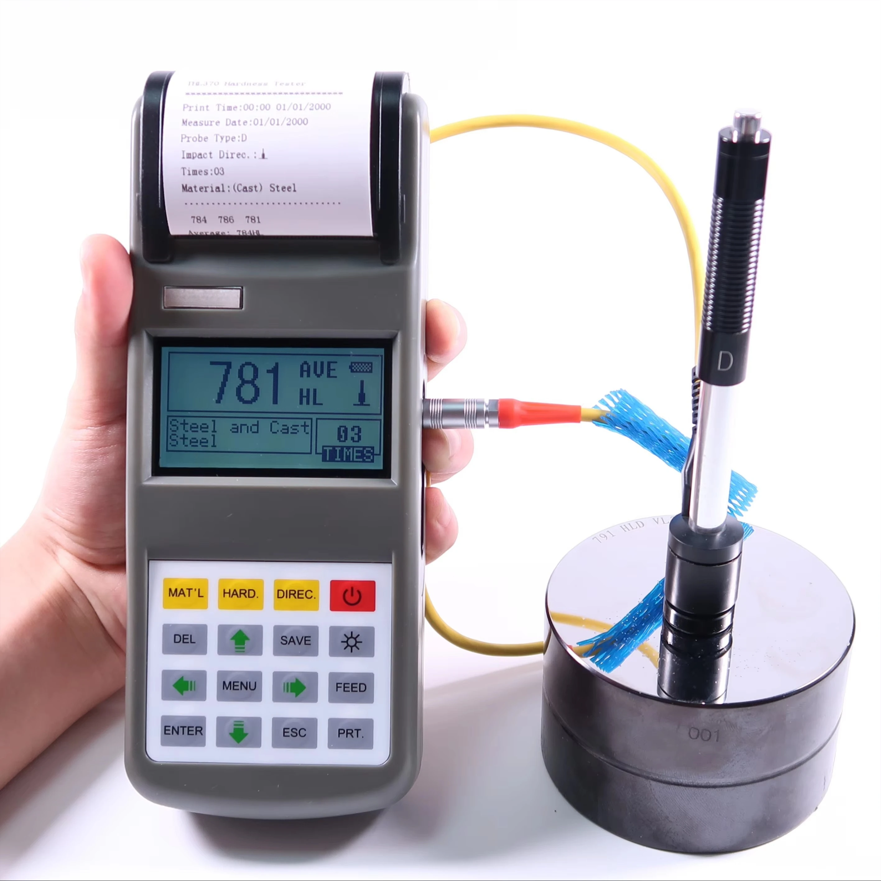 

THL370 Portable Hardness Tester Large Capacity Memory